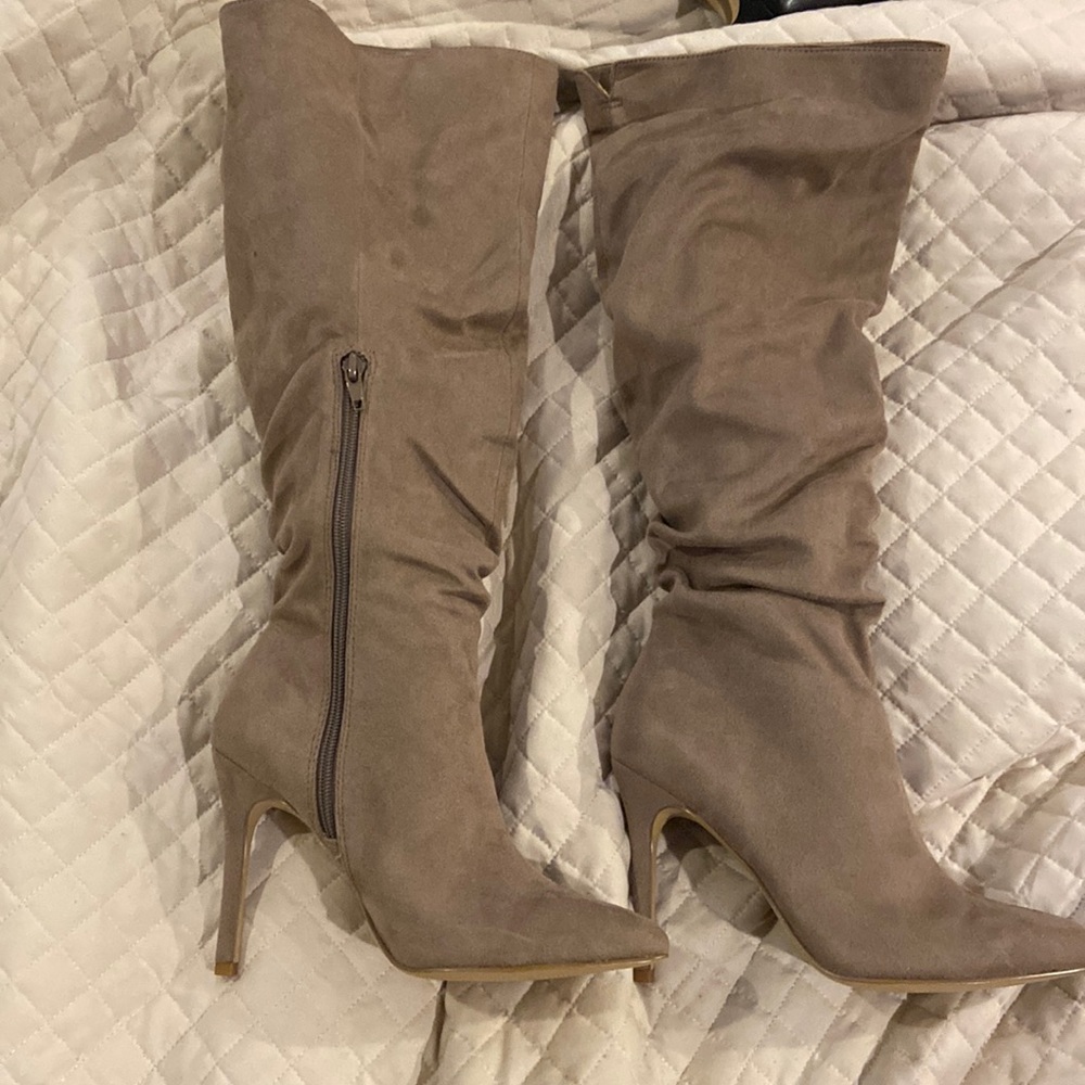 Charles by Charles David Duet Suede Slouch Boot. Never Worn!